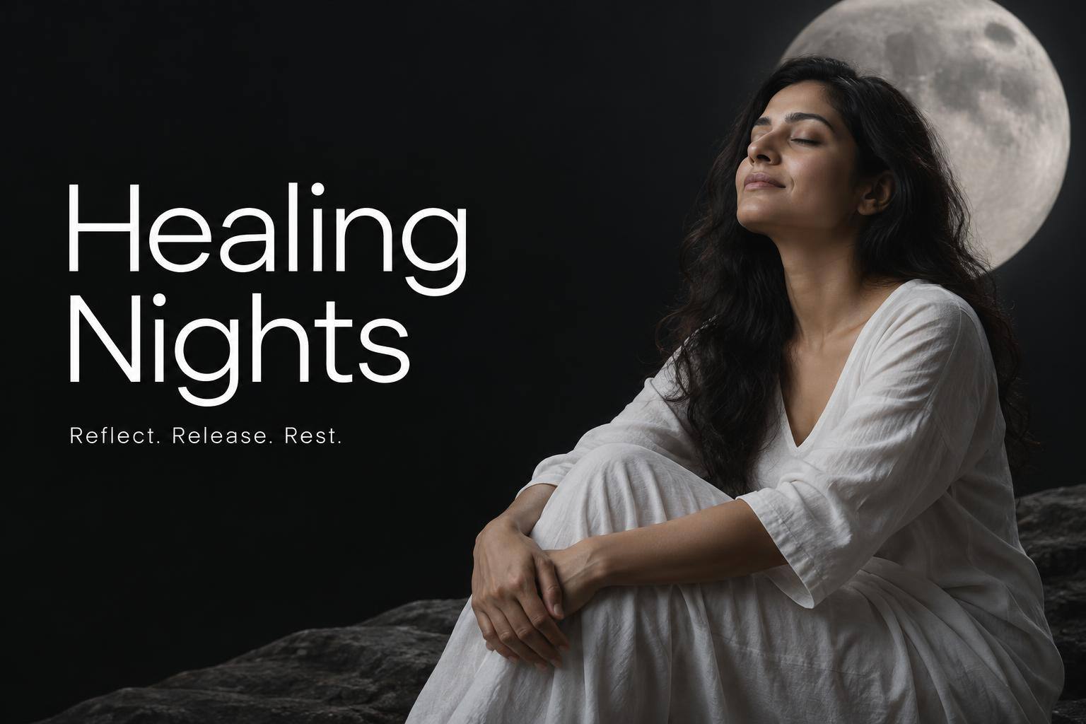 Healing Nights — Reflect. Release. Rest. — शांत विश्रांती