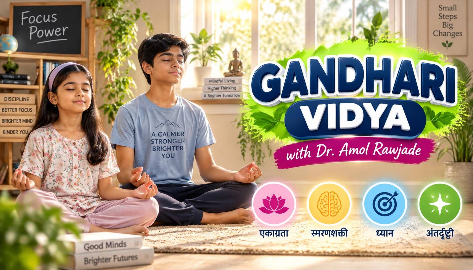 गांधारी विद्या — अंतर्दृष्टी ते उत्कर्ष · 5–18 वर्षे